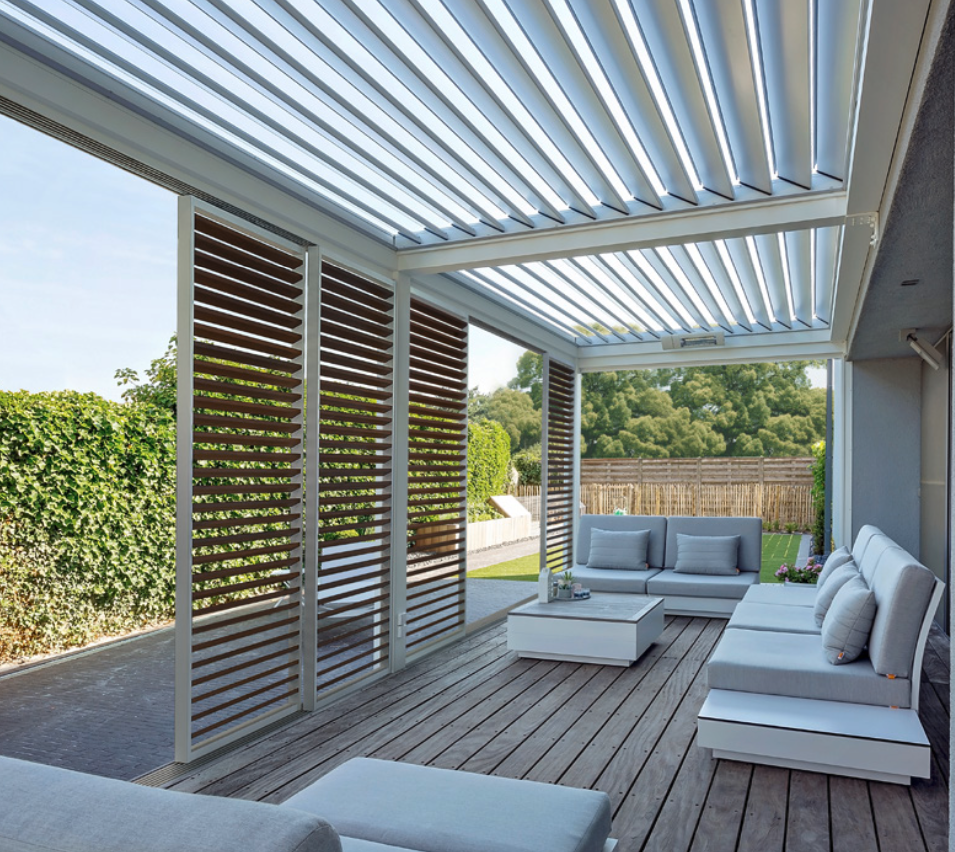 louvered Roof